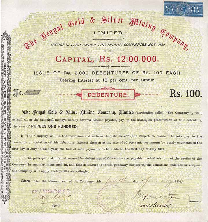 Bengal Gold & Silver Mining Company Ltd.