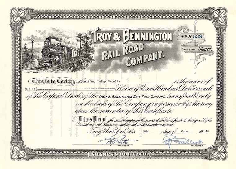Troy & Bennington Railroad