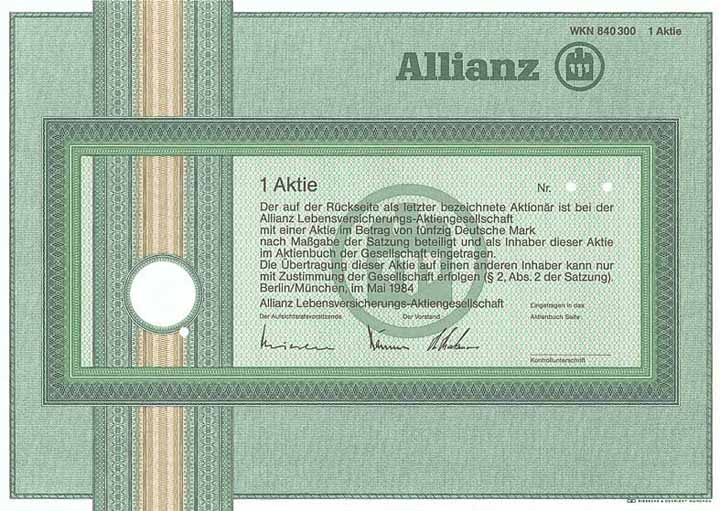 Allianz Lebensversicherungs-AG