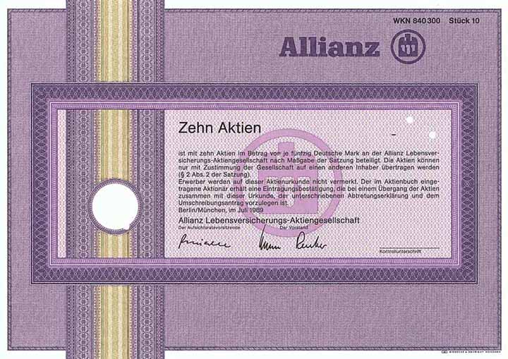 Allianz Lebensversicherungs-AG