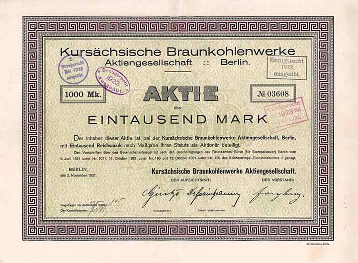 Kursächsische Braunkohlenwerke AG