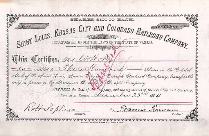 Saint Louis, Kansas City & Colorado Railroad