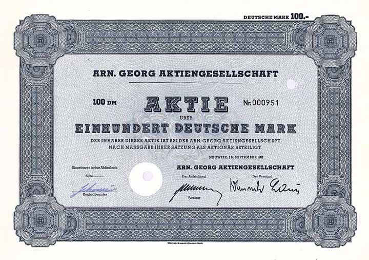 Arn. Georg AG