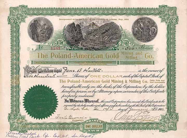 Poland-American Gold Mining & Milling Co.