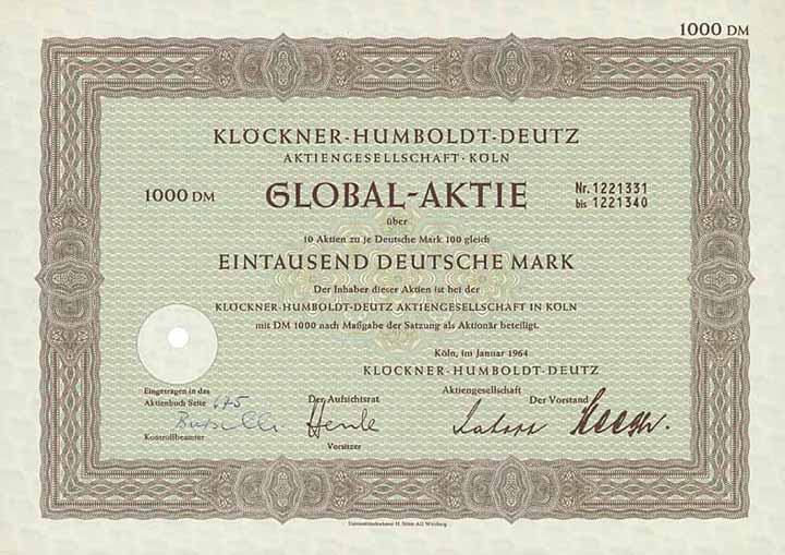 Klöckner-Humboldt-Deutz AG