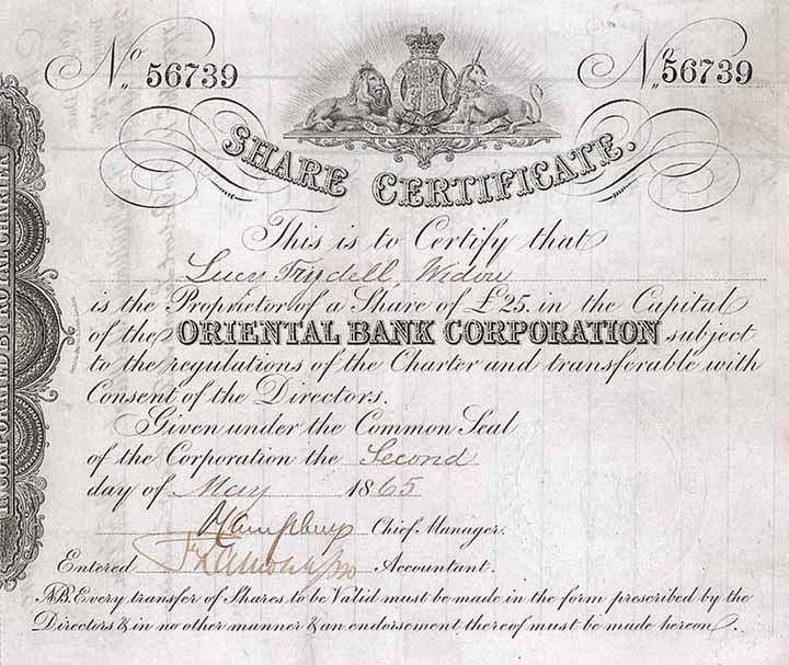 Oriental Bank Corp.