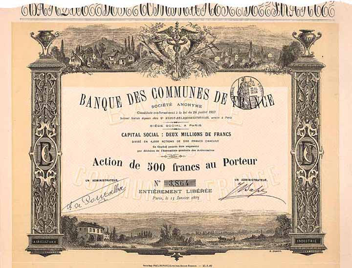 Banque des Communes de France S.A.