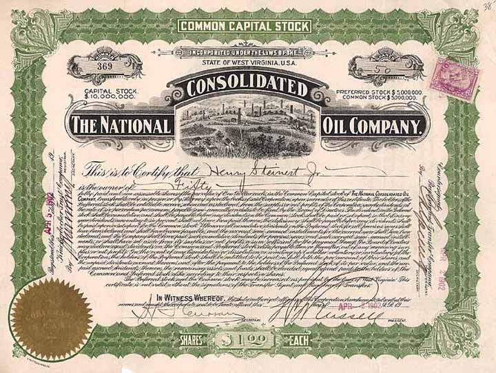 National Consolidated Oil Co.