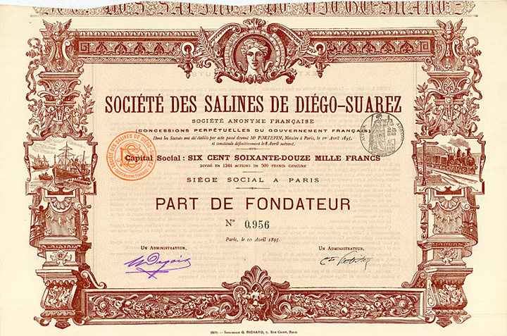 Soc. des Salines de Diégo-Suarez S.A.