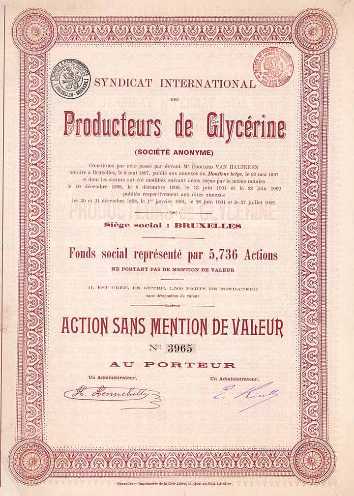 Syndicat International des Producteurs de Glycérine S.A.