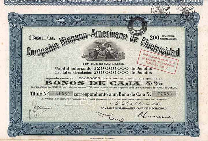 Cia. Hispano-Americana de Electricidad