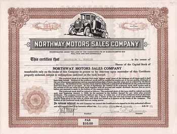 Northway Motors Sales Co.