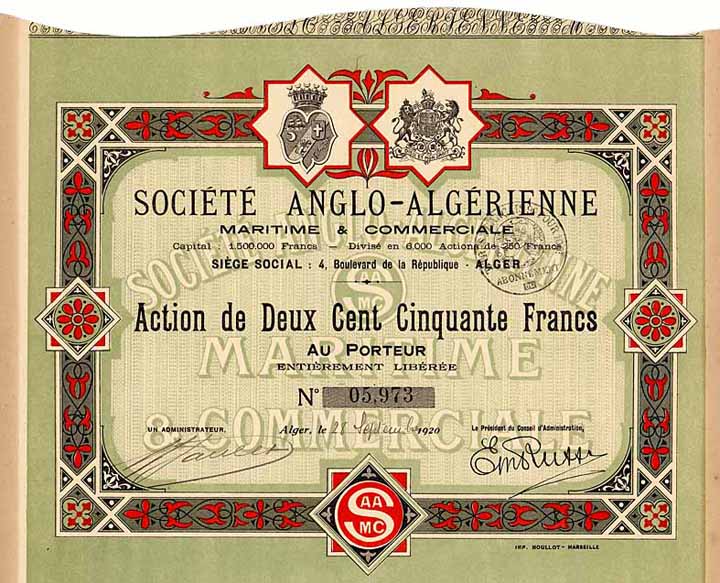 Societe Anglo-Algerienne Maritime & Commerciale