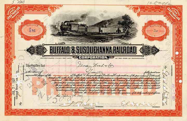 Buffalo & Susquehanna Railway