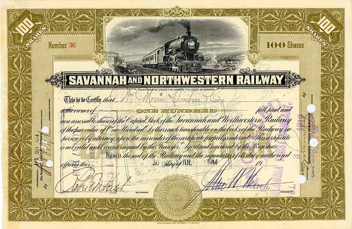 Savannah & Northwestern Railway