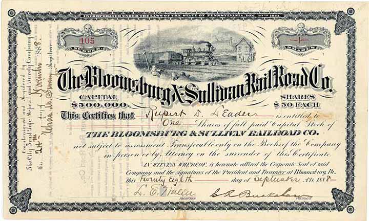 Bloomsburg & Sullivan Railroad