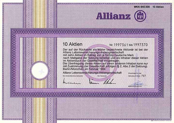 Allianz Lebensversicherungs-AG