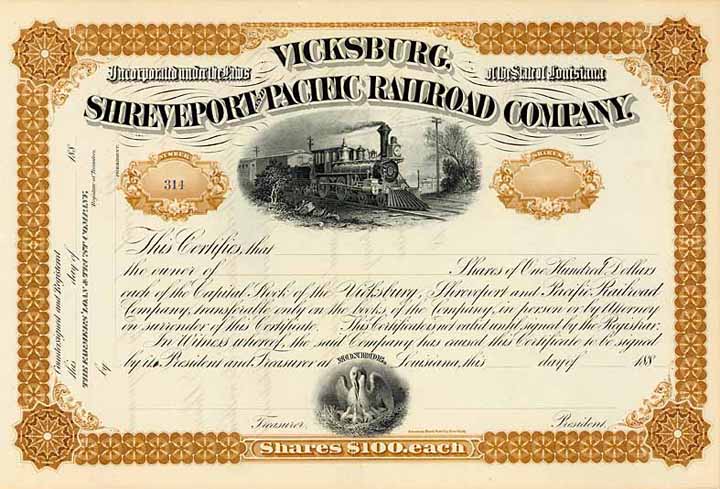 Vicksburg, Shreveport & Pacific Railroad