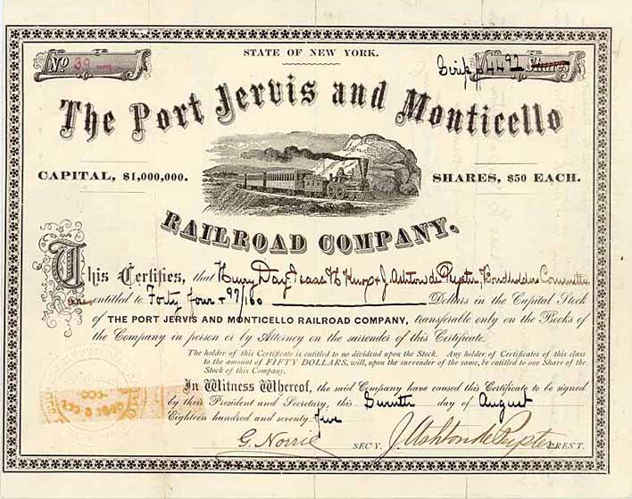 Port Jervis & Monticello Railroad