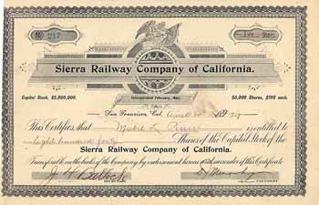 Sierra Railway Co. of California
