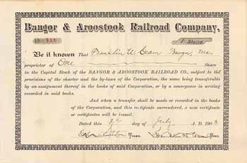 Bangor & Aroostook Railroad