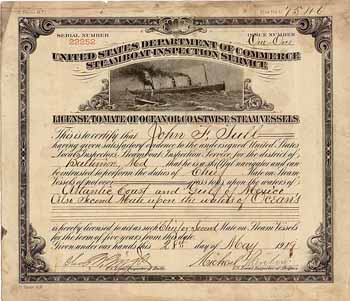 United States Department of Commerce, Steamboat-Inspection Service