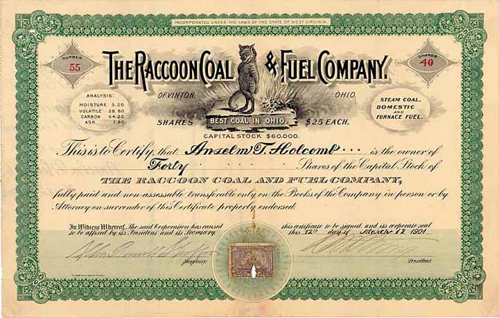 Raccoon Coal & Fuel Co.