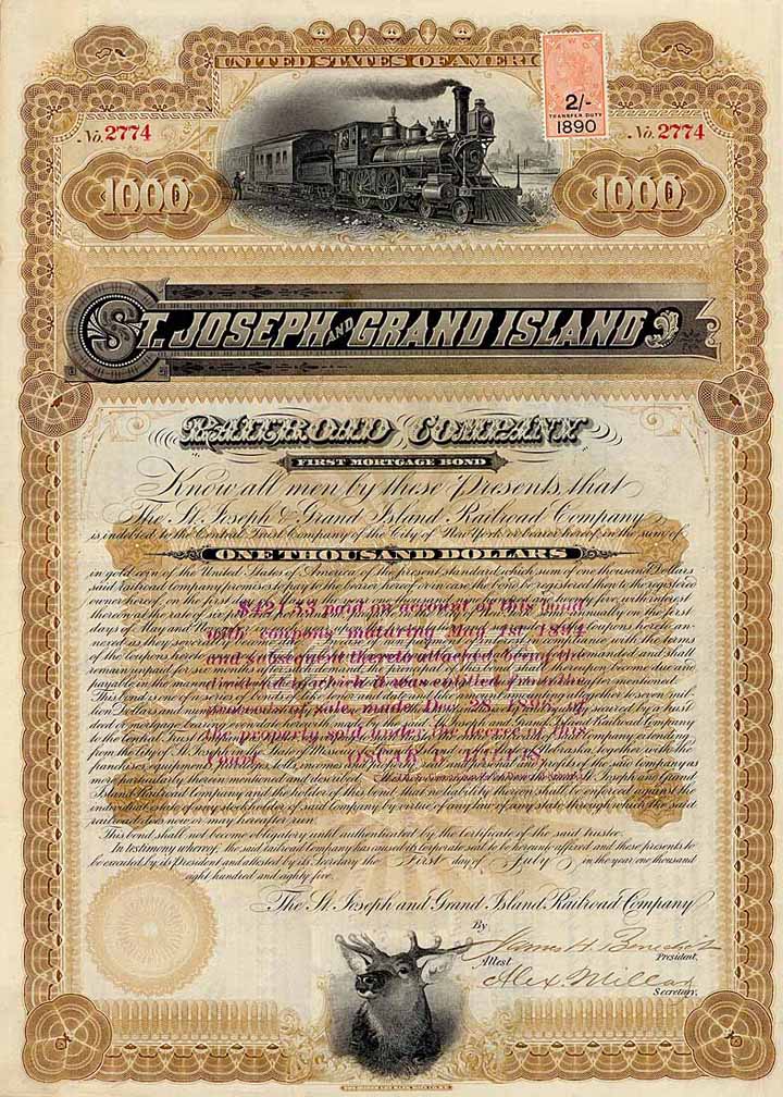 St. Joseph & Grand Island Railroad