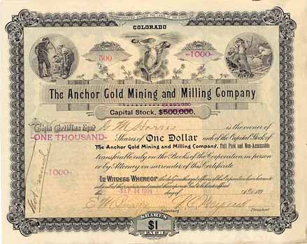 Anchor Gold Mining & Milling Co.