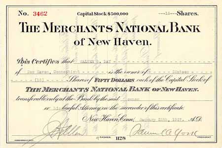 Merchants National Bank of New Haven