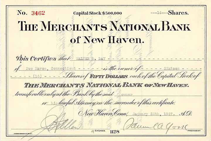 Merchants National Bank of New Haven