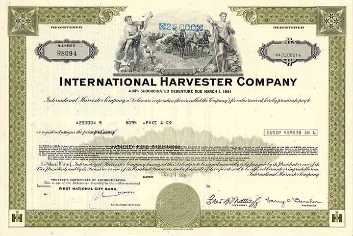 International Harvester Co.