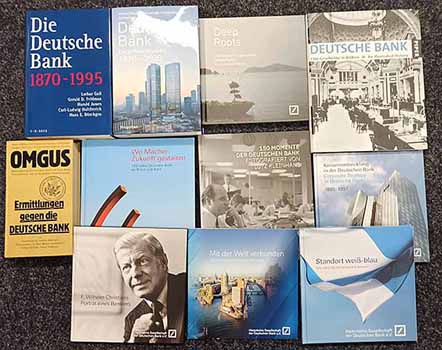 Deutsche Bank Literatur-Konvolut (11 Stück)