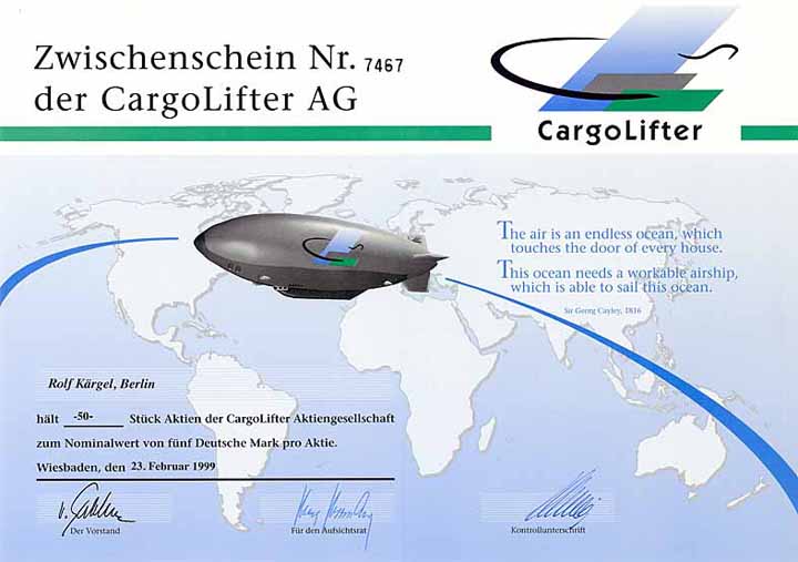 CargoLifter AG