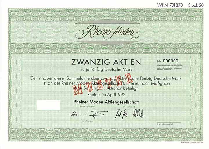 Rheiner Moden AG
