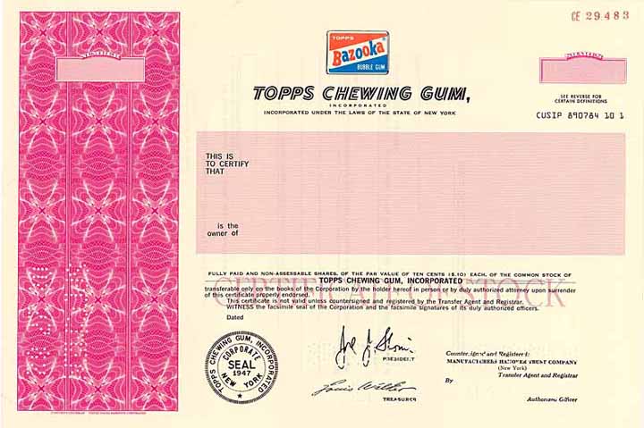 Topps Chewing Gum
