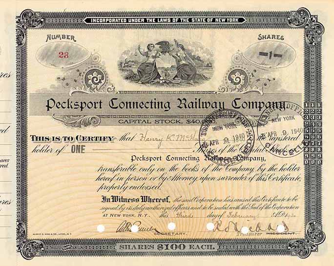 Pecksport Connecting Railway