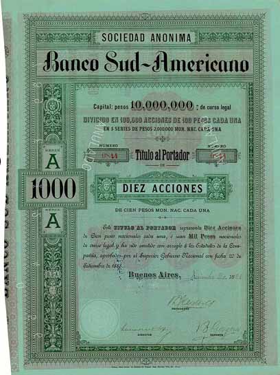 S.A. Banco Sud-Americano