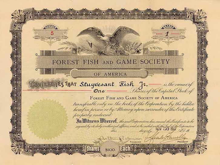 Forest Fish and Game Society of America