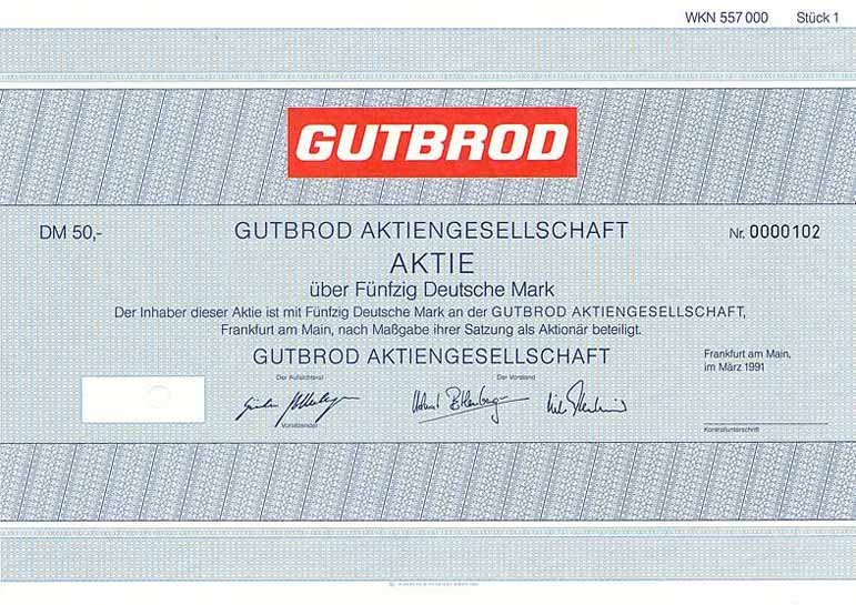 GUTBROD AG