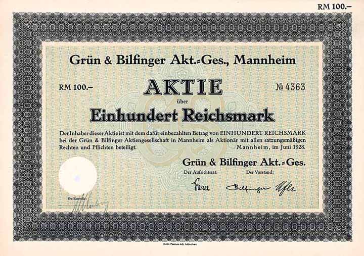 Grün & Bilfinger AG