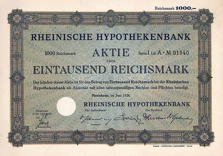 Rheinische Hypothekenbank