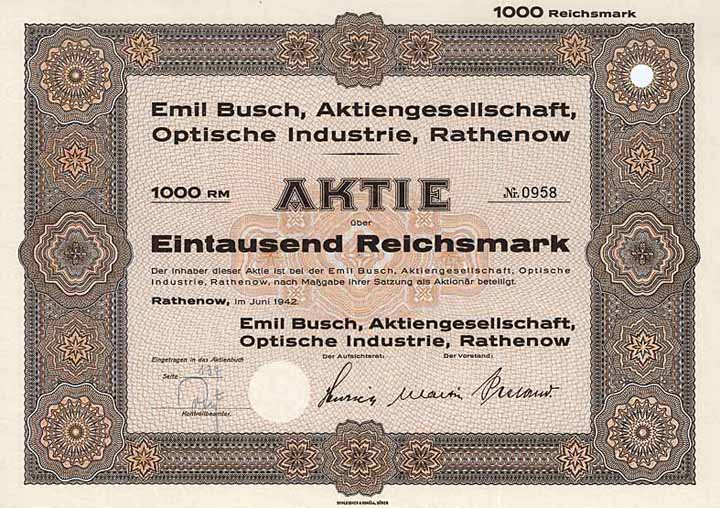 Emil Busch AG Optische Industrie