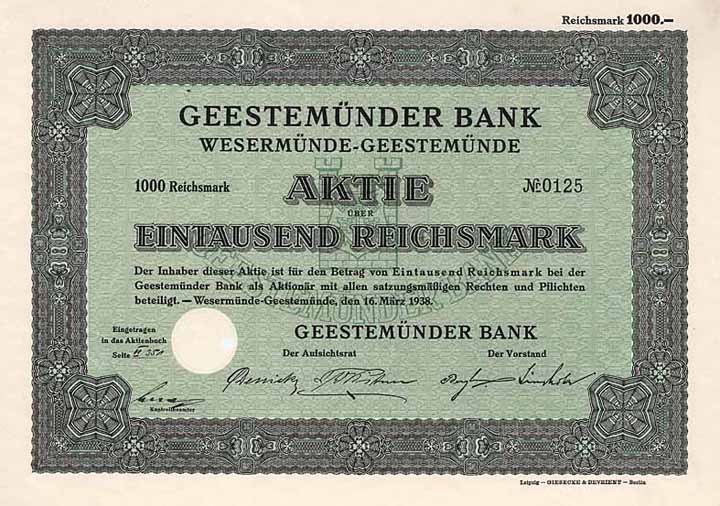 Geestemünder Bank