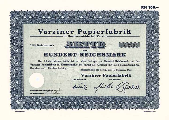 Varziner Papierfabrik