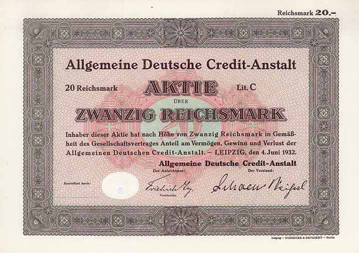 Allgemeine Deutsche Credit-Anstalt