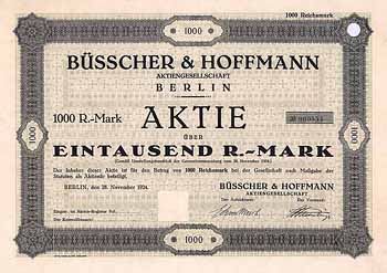 Büsscher & Hoffmann AG