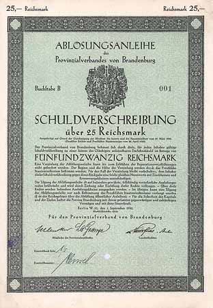 Provinzialverband der Provinz Brandenburg