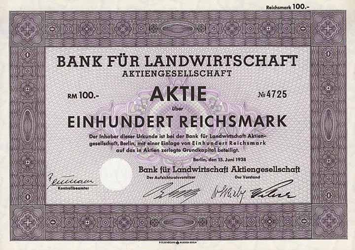 Bank für Landwirtschaft AG