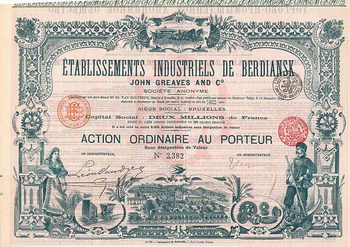 Etablissements Industriels de Berdiansk John Greaves and Co. S.A.
